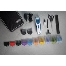 WALH 5545-2416 - 3 in 1 nose ear eyebrow trimmer - 3 heads - Washable