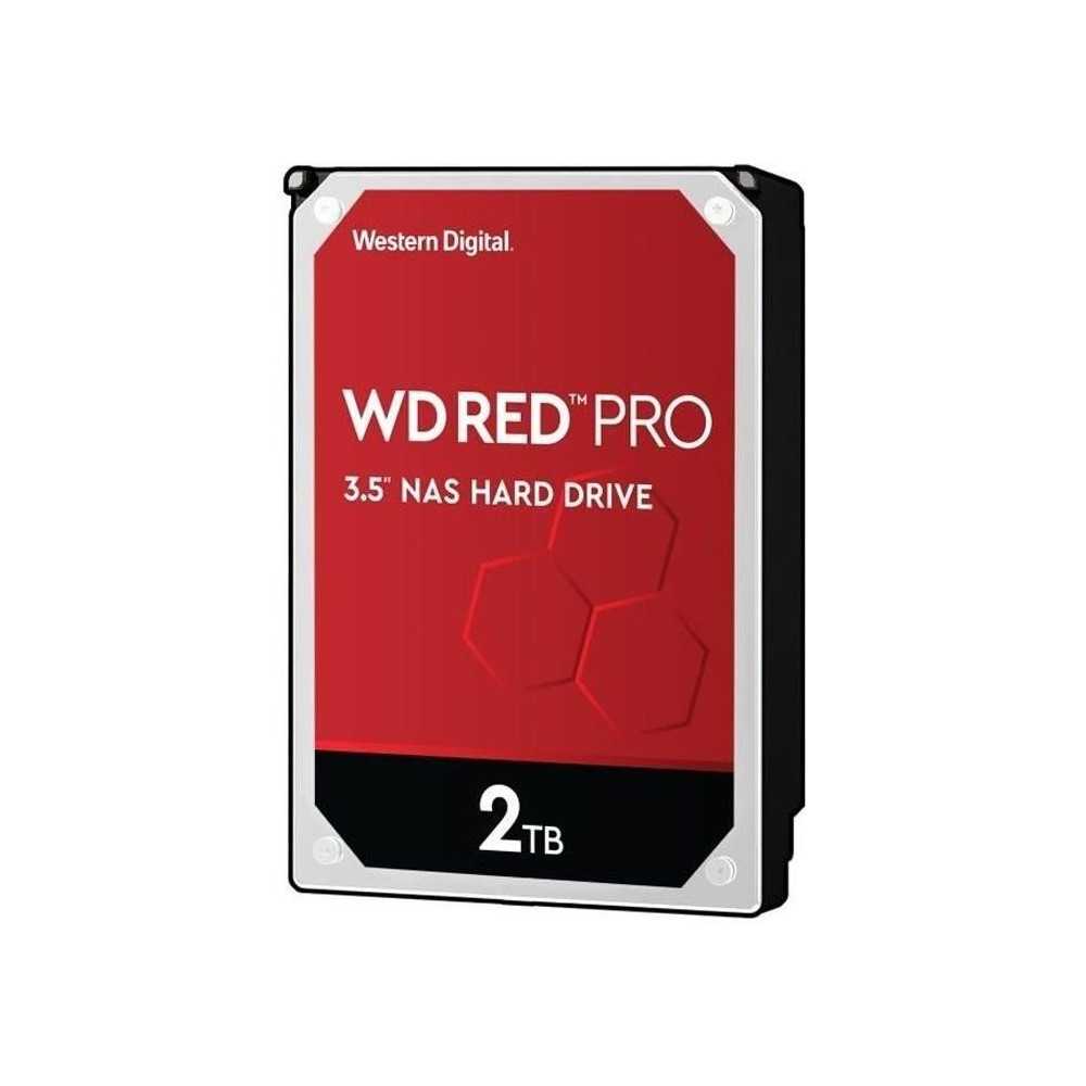 WD Red ™ Pro - NAS Internal Hard Drive - 2TB - 7,200 RPM - 3.5 (WD20