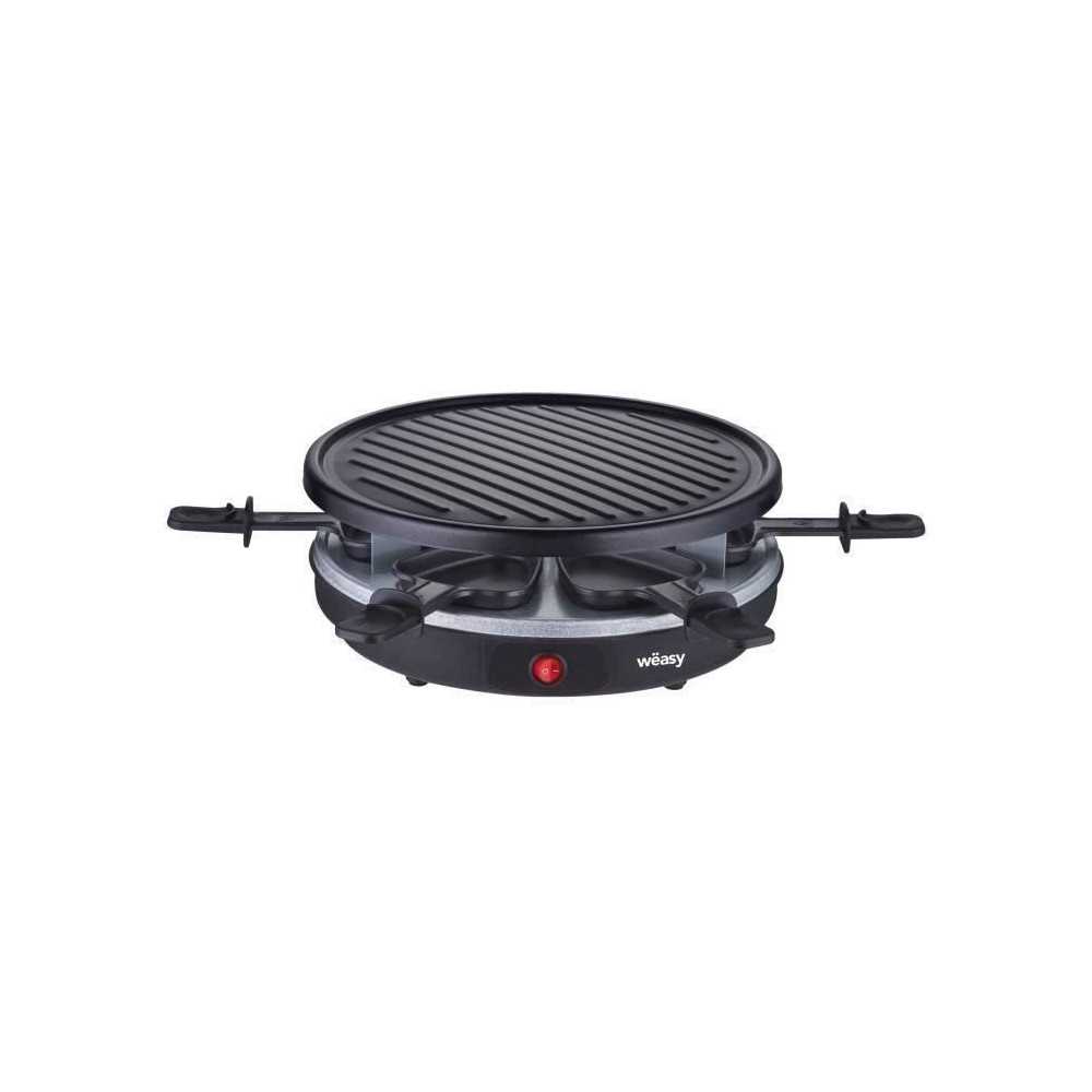 WEASY LUGA60 - Raclette and grill for 4 people - 900W - Non-stick coat