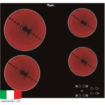 WHIRLPOOL AKT8090NE Glass Ceramic hob - 4 areas - 6200W - L58 x D51cm