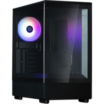 Mini Tower PC Case without PSU - ZALMAN P10 (Black) - Micro ATX/Mini-I