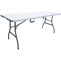 Folding table - 180 cm - 8 people - plastic