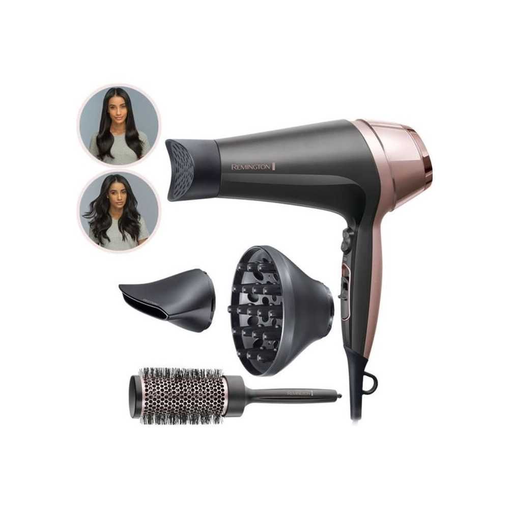 Remington D5706 Hairdressing Set, Ionic Hair Dryer Curl Confidence 220