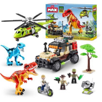 Construction Set - ZURU - Dino Adventure Dino Hunt (592 pieces) - Preh