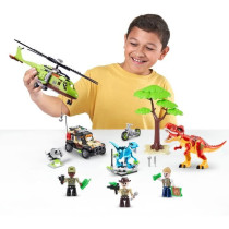 Construction Set - ZURU - Dino Adventure Dino Hunt (592 pieces) - Preh