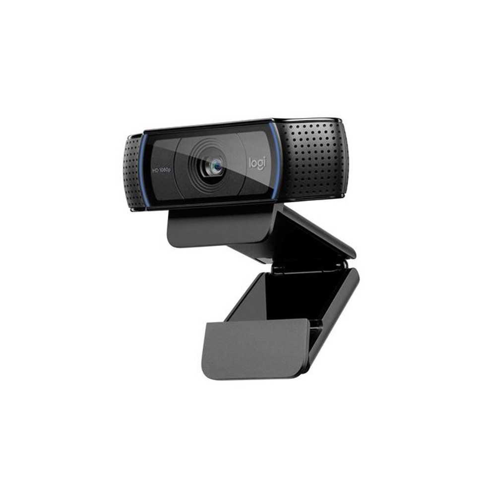 LOGITECH Webcam HD Pro C920 Refresh - Built-in Microphone - Ideal Face
