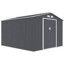 URANUS Abri de jardin en métal 8,84 m² - 277 x 319 x 202 cm - Kit d'