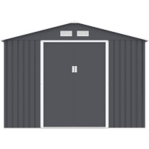 URANUS Abri de jardin en métal 8,84 m² - 277 x 319 x 202 cm - Kit d'