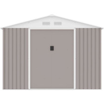 URANUS Abri de jardin en métal 8,84 m² - 277 x 319 x 202 cm - Kit d'