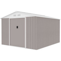 URANUS Abri de jardin en métal 8,84 m² - 277 x 319 x 202 cm - Kit d'