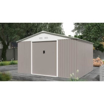 JUPITER Abri de jardin en métal 10,85 m² - 340 x 319 x 210 cm - Kit