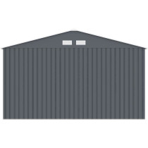 NEPTUNE Abri de jardin en métal 12,99 m² - 340 x 382 x 210 cm - Kit