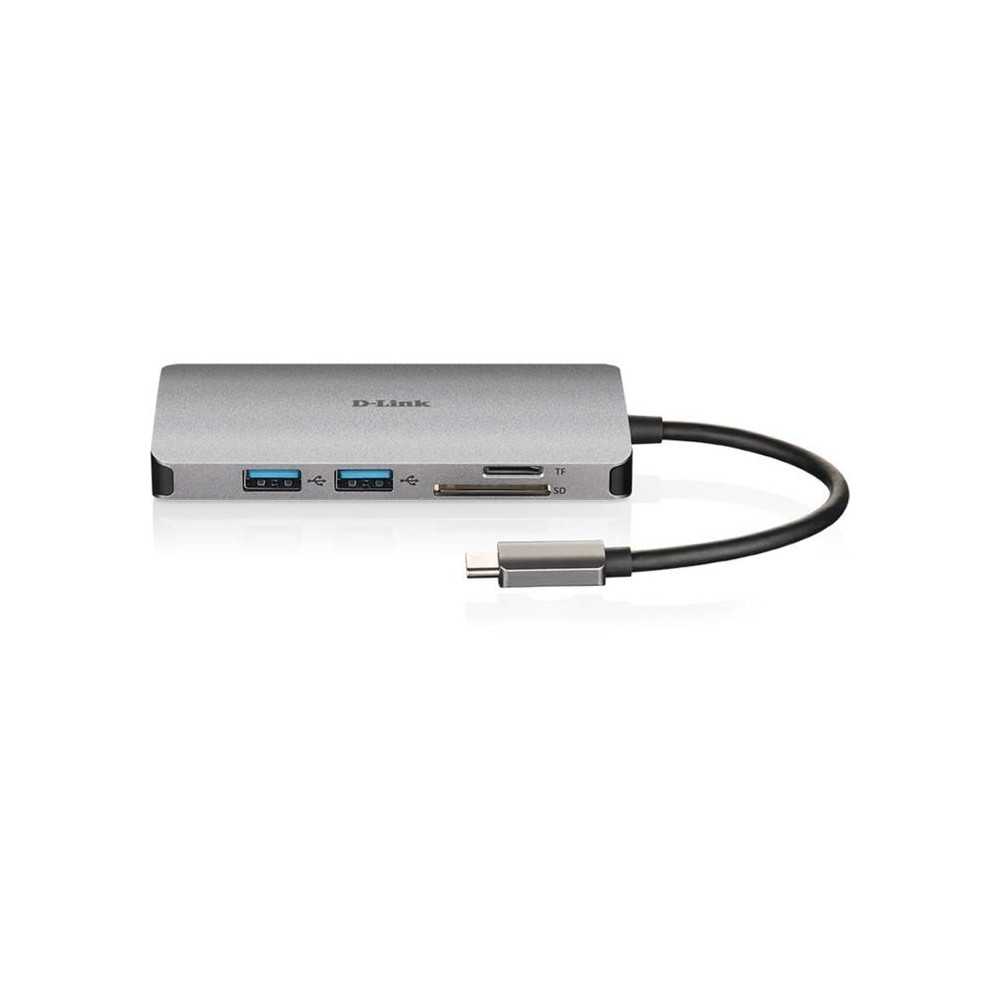 Station d'accueil - D-LINK - DUB-M810 - USB-C / Thunderbolt 3 - HDMI -