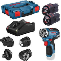 Bosch Professional GSR 12V-35 FC drill-screwdriver + 2 3.0Ah batteries