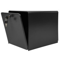 BURG WACHTER Galvanized steel Balthazar mailbox - 2 doors - Black