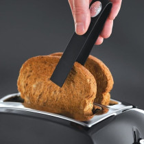 Russell Hobbs 22601-56 Toaster Grille-Pain Texture Large slots-Black