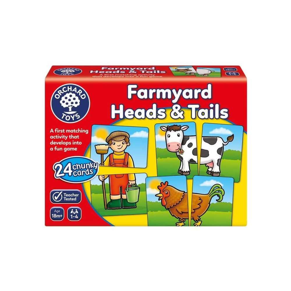 Jeu de paires La basse-cour ORCHARD - Pour enfant de 18 mois et plus -