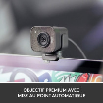 StreamCam Webcam - FHD - LOGITECH - Black
