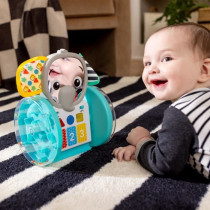 BABY EINSTEIN Little Elephant Rolling Toy, Music and Lights, Interacti