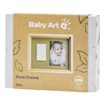 Baby Art Pure Frame - Frame Kit with Play Dough and Natural Pine Wood