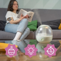 Badabulle Bubble Air Humidifier - Ensures Good Humidity Level - Integr