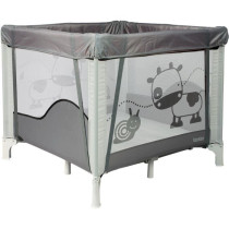 BAMBISOL - Folding Baby Playpen/Crib 90x90cm with 2 Sleeping Levels -