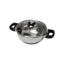 BAUMALU 331974 24 cm stainless steel casserole with bakelite sapphire