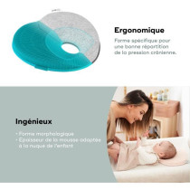 Babymoov Lovenest Original Ergonomic Head Support, Pinky