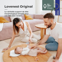 Babymoov Lovenest Original Ergonomic Head Support, White