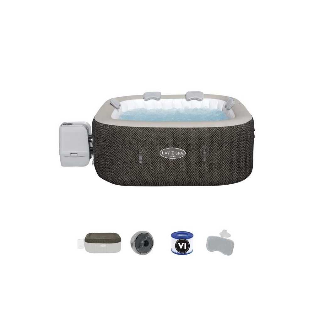 Spa gonflable BESTWAY - Lay-Z-Spa Cabo - Smart Hydrojet 140 jets - 180