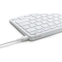 Wireless Keyboard - BLUESTORK - MINI MAC R - Compact - Rechargeable -