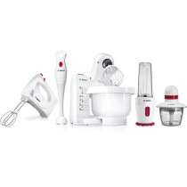 Mixer - BOSCH - MFQP1000 - 300 W - 2 speeds + turbo - 2 stainless stee