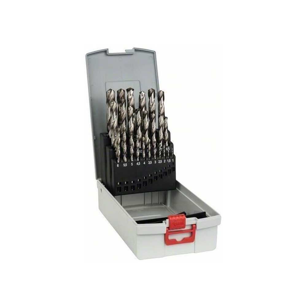 ProBox Assortment of Drill Bits Ground HSS-G, 1-13mm, 135 °, 25 - BOS