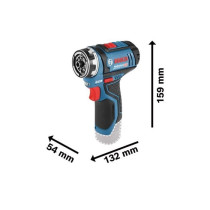 Bosch Professional Flexiclic GSR 12V-15 FC Bosch Watcher drill + 2 bat