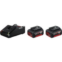 Battery and charger BOSCH PROFESSIONAL 2 batteries 4,0Ah + charger GAL