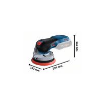 Bosch Professional GEX 18V-125 eccentric sander Without battery - 0601