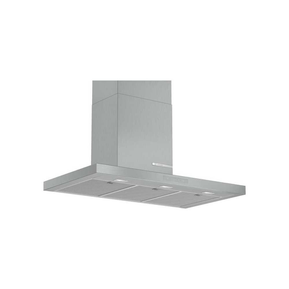 Hotte décor murale - box - BOSCH SER6 -DWB97CM50 inox - L: 898 mm x P