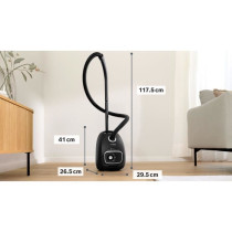 BOSCH Serie 4 BGB41BA1 - Bagged cylinder vacuum cleaner - 11 m range -