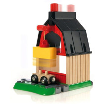 Circuit de la Ferme en bois BRIO - Coffret complet 20 pieces - Ravensb