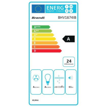 BRANDT VERTICAL HOOD - BHV1674IB - 60CM