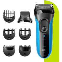 Electric Shaver for Men - BRAUN - Series 3 Shave & Style 3010BT - Wet