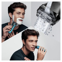 Electric Shaver for Men - BRAUN - Series 3 Shave & Style 3010BT - Wet