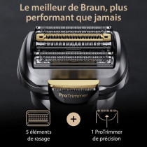 BRAUN Electric Shaver - Series 9 PRO+ 9515s - 5 Shaving Elements, Inte