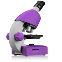 Microscope 40x-640x - BRESSER JUNIOR - LED lighting - experiment kit -