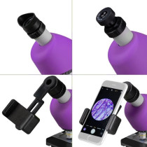 Microscope 40x-640x - BRESSER JUNIOR - LED lighting - experiment kit -