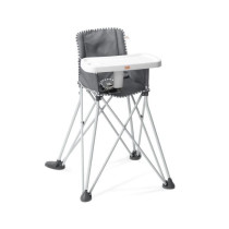 BRIGHT STARTS Pop 'N Dine Folding High Chair, with Carry Bag, Cup Hold