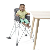 BRIGHT STARTS Pop 'N Dine Folding High Chair, with Carry Bag, Cup Hold
