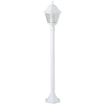 Brilliant Nissie White E27 - 60W outdoor floor lamp