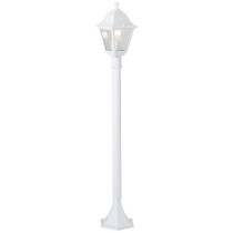 Brilliant Nissie White E27 - 60W outdoor floor lamp