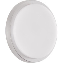 Exterior ceiling light Devora Silver Color Integrated LED
